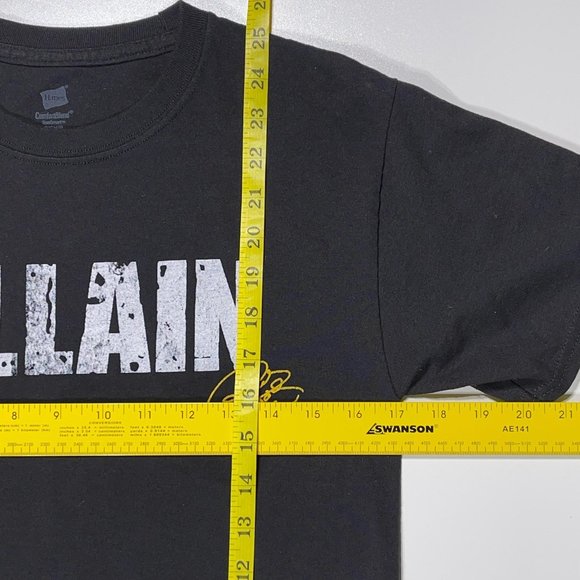 Roddy Piper Villain T Shirt Small Hanes Comfort - Picture 5 of 5